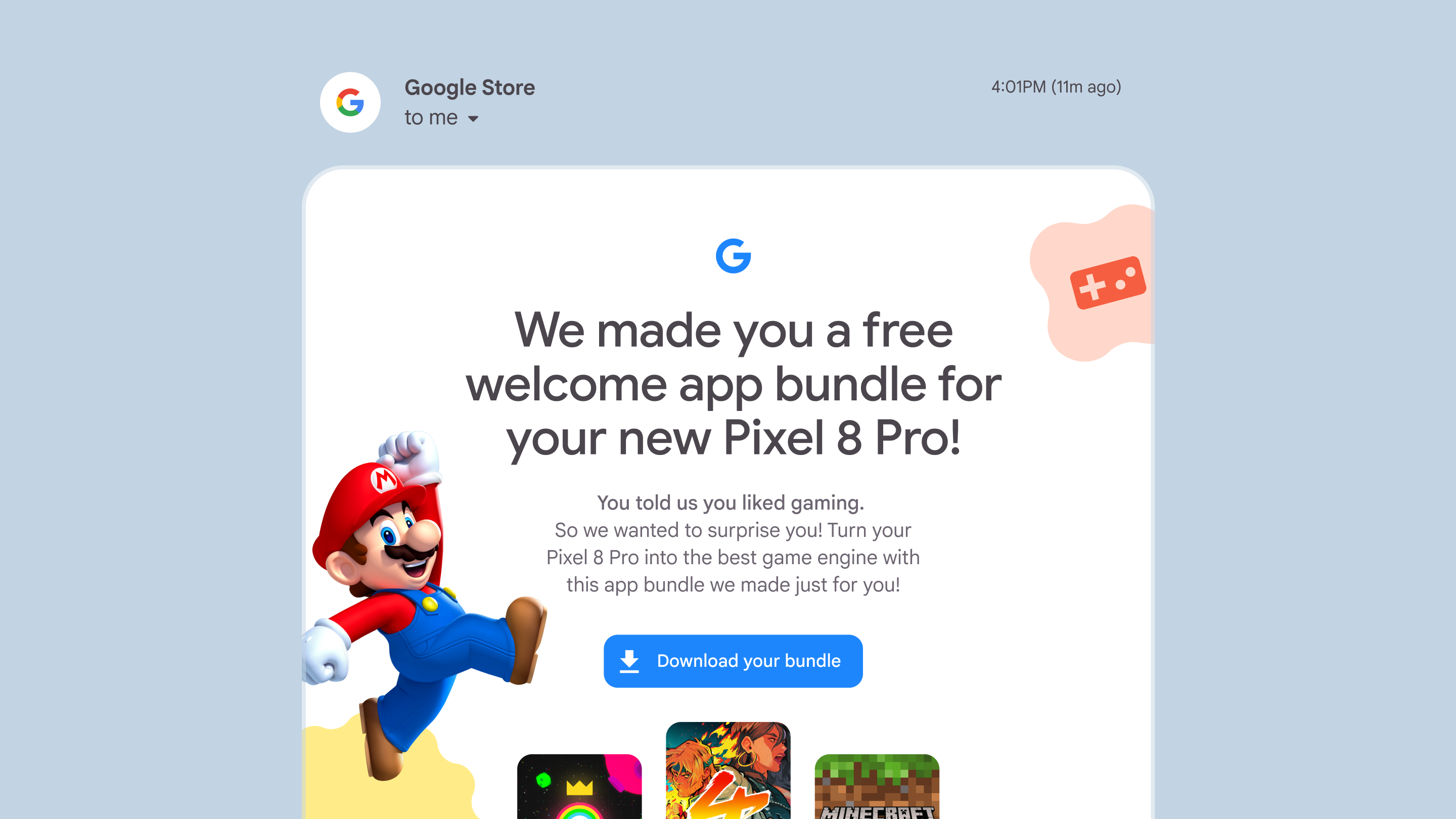 Google Store Email
